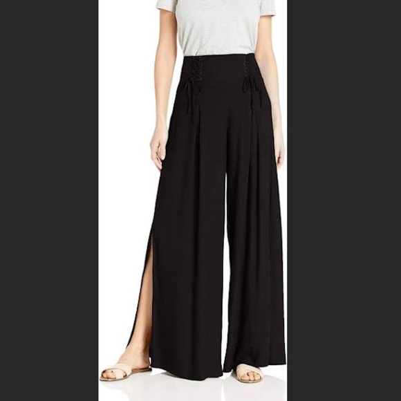 EVERYTHING $10: Jack by BB Dakota Women's Black Textured Pants - Picture 3 of 8